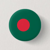Bengaalse vlag, vlag van Bangladesh Ronde Button 3,2 Cm (Voorkant)