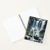 Bengaalse witte tijger in Natuur Notitieboek (Binnen)