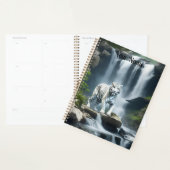 Bengaalse witte tijger in Natuur Planner (Display)