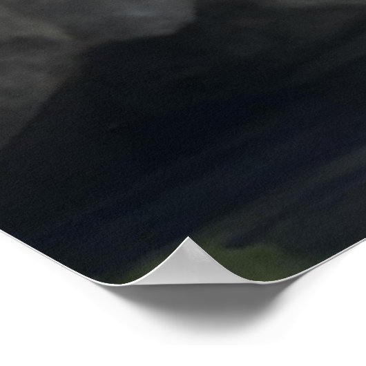 Bengaalse witte tijger in Natuur Poster (Hoek)