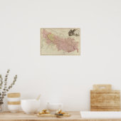 Bengal, Bahar, Oudes, Allahabad Poster (Keuken)