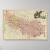 Bengal, Bahar, Oudes, Allahabad Poster (Voorkant)