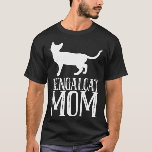 Bengal  Bengal cat  Bengal mom  2 T-shirt (Voorkant)