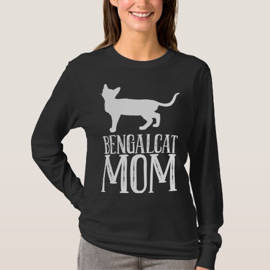 Bengal  Bengal cat  Bengal mom  2 T-shirt (Voorkant)