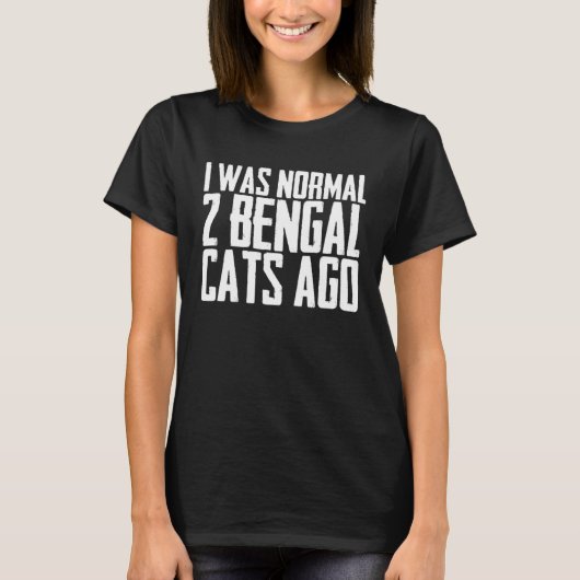 Bengal Bengal cats Bengal mom 1 T-shirt (Voorkant)
