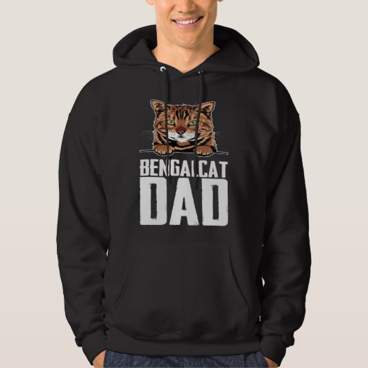 Bengal  Bengal cats  Bengal mom  3 Hoodie (Voorkant)