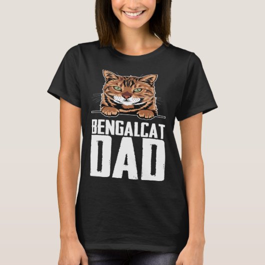 Bengal Bengal cats Bengal mom 3 T-shirt (Voorkant)