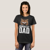 Bengal Bengal cats Bengal mom 3 T-shirt (Voorkant volledig)
