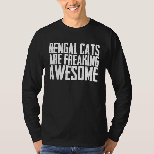 Bengal  Bengal cats  Bengal mom  4 T-shirt (Voorkant)