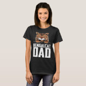 Bengal Bengal katten Bengal moeder 3 T-shirt (Voorkant volledig)