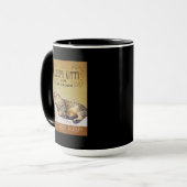 Bengal Cat Bedroom Funny Cat Sleepy Cat Mok (Voorkant links)