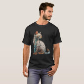 Bengal Cat Breed Colorful Mom Lady T-shirt (Voorkant volledig)
