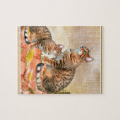 Bengal Cat Gifts Legpuzzel (Horizontaal)