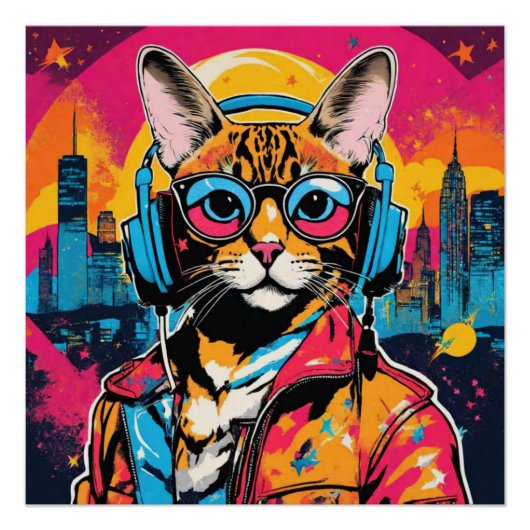 BENGAL CAT-IN HET HUIS 4 PERFECT POSTER (Voorkant)