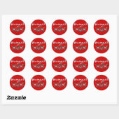 Bengal Cat mam cadeaus Ronde Sticker (Vel)
