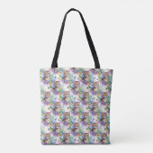 Bengal Cat Motif Canvas tas (Achterkant)