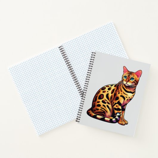 Bengal Cat  Notitieboek (Binnen)