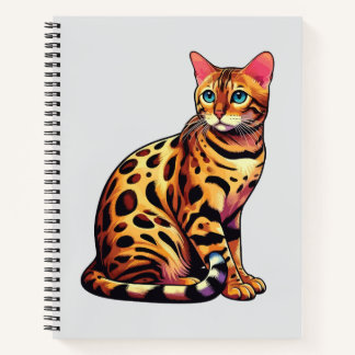 Bengal Cat  Notitieboek