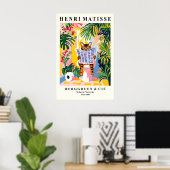 Bengal Cat on Toilet Art Bathroom Print in Henri (Thuiskantoor)