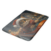 Bengal Cat Roller Onderzetter Kerst Badmat (Gekanteld)