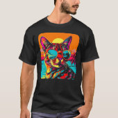 Bengal Cat Summer Beach T-shirt (Voorkant)