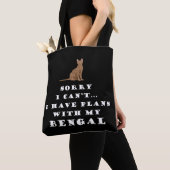 Bengal Cats Cat Cute Funny Tote Bag (Dichtbij)