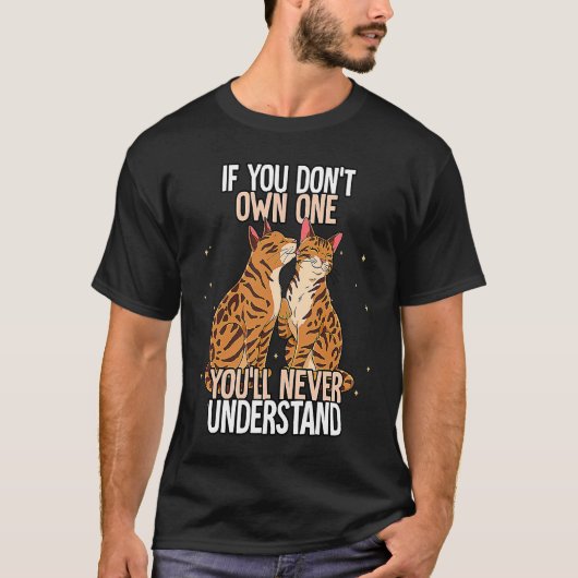 Bengal Kat  13 T-shirt (Voorkant)