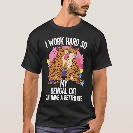 Bengal Kat  7 T-shirt (Voorkant)