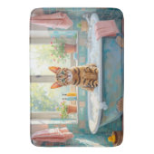 Bengal Kat Bad Decor Badmat (Voorkant Verticaal)