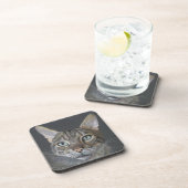 Bengal kat coaster bier onderzetter (Rechterzijde)