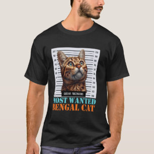 Bengal Kat Grappig MEEST GEWILDE BENGAL KAT Eigena T-shirt