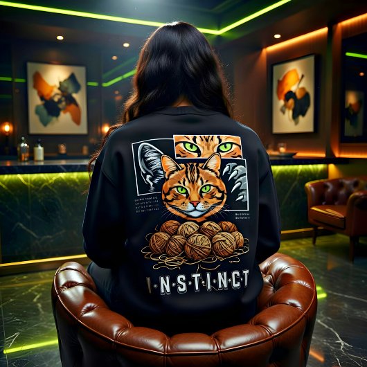 Bengal Kat Instinct Bedraad Anders Geschenk voor K Trui