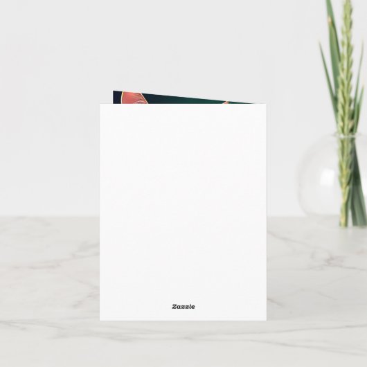 Bengal kat rijdt op motorfiets St. Patrick's Day Kaart (Achterkant)