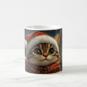 Bengal Kat Roller Coaster Kerstmis Koffiemok