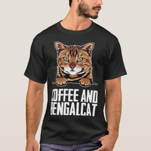 Bengal kitten  Bengal mom  Bengal dad  13 T-shirt (Voorkant)