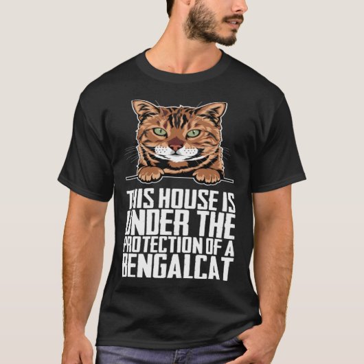 Bengal kitten  Bengal mom  Bengal dad  6 T-shirt (Voorkant)