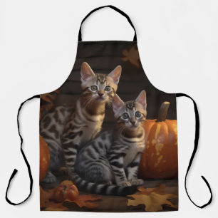 Bengal Kitten Herfstpracht Pompoen Schort