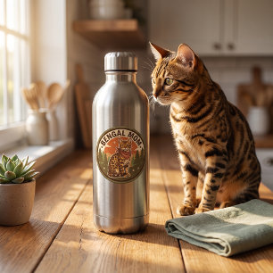 Bengal sticker decal kattenmoeder cadeau voor haar
