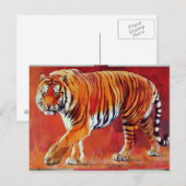 Bengal Tiger Briefkaart (Voorkant / Achterkant)