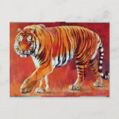 Bengal Tiger Briefkaart (Voorkant)