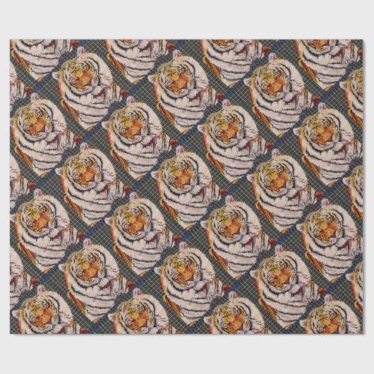 Bengal Tiger Cadeaupapier (Vlak)