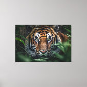 Bengal Tiger Canvas Afdruk (Voorkant)