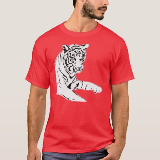 Bengal Tiger Custom Art Shirt (Voorkant)