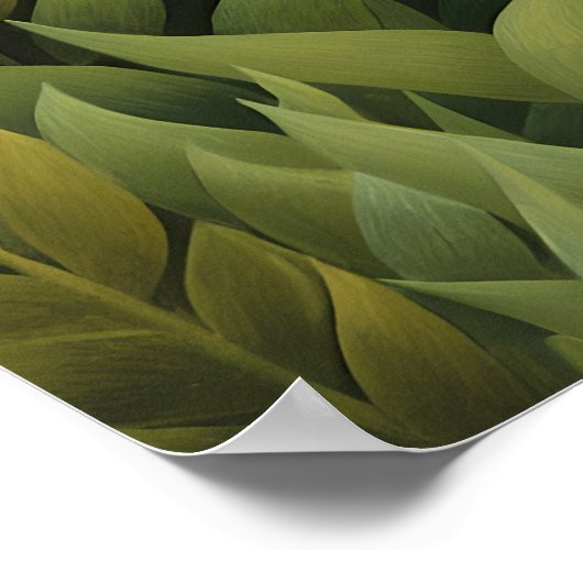 Bengal Tiger Digital Art Poster (Hoek)