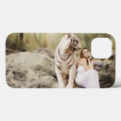 Bengal Tiger en Lady Case-Mate iPhone Case (Achterkant (horizontaal))