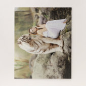Bengal Tiger en Lady Legpuzzel (Verticaal)