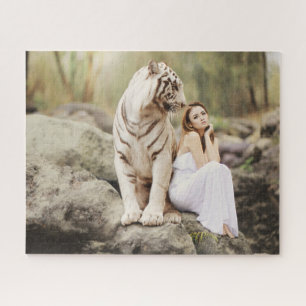 Bengal Tiger en Lady Legpuzzel