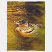 BENGAL TIGER FLEECE DEKEN (Voorkant)