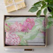 Bengal Tiger Floral Tropical Palm Decoupage Tissuepapier (Geschenk)