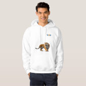 Bengal Tiger Full Body – Realistic Wildlife Power  Hoodie (Voorkant volledig)